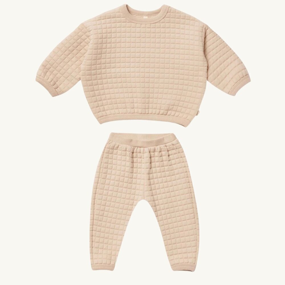 NWT - Quincy Mae quilted shell set​​​​